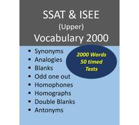 Ssat & Isee (Upper) Vocabulary 2000