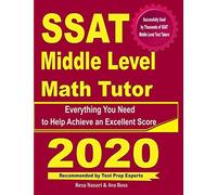 Ssat Middle Level Math Tutor