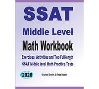 Ssat Middle Level Math Workbook