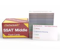 SSAT Middle Level Study Cards: SSAT Middle Level Prep 2026-2027 with Practice Test Questions [Full Color Cards]
