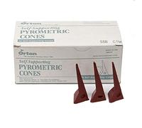 SSB 05 Lot de 25 cônes pyrométriques autoportants pour la surveillance de la cuisson au four en céramique