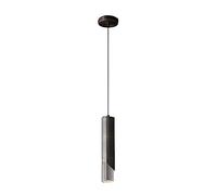 SSBHDM Abat-jour de lustre en métal, abat-jour suspendu de style nordique moderne, lampe suspendue à une tête à vis cylindrique créative E27, bar, chambre à coucher, luminaires de décoration de cuisin