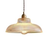 SSBHDM Lampe à Suspension créative en Verre en Forme de Chapeau, plafonnier à vis E27, Lustre de Style Industriel Nordique, luminaires de décoration pour Salon, Salle à Manger et Couloir