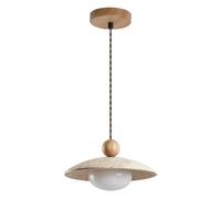 SSBHDM Lustre à tête Unique de Base G9, Abat-Jour Suspendu en marbre de Style rétro Minimaliste, plafonnier encastré, Porche, Balcon, Chambre à Coucher, luminaires de décoration