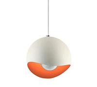 SSBHDM Lustre De Plafond Encastré E27 Vis Lampe Suspendue À Une Tête Style Simple Pendentif en Métal Lumière Table À Manger Étude Salon Luminaires Décoratifs
