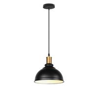 SSBHDM Lustre en Forme de Bol créatif, Source de lumière E27 1 Lampe à Suspension réglable, Suspension en métal Minimaliste Japonaise, luminaires de décoration de Couloir de Chambre à Coucher