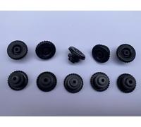 SSC Lot de 10 engrenages de contrôle d'essieu 27 dents compatibles avec les modèles de voitures à sous Scalextric