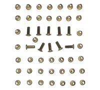 SSC Lot de 50 œillets de rechange faciles à installer pour les modèles de voitures à sous Scalextric, accessoires de bricolage