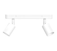 SSC-LUXon AWORA 2 flammes blanc - plafonnier led double spot orientable