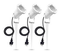 SSC-LUXon CARI blanc - lot de 3 spots de jardin sur piquet blancs IP65