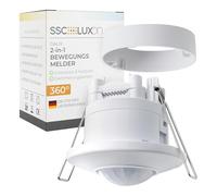 SSC-LUXon DALIX détecteur de Mouvement Plafond intérieur 360° Blanc | Installation rapide et discrète pour un rendu épuré, faible consommation et longue durée de vie au quotidien.