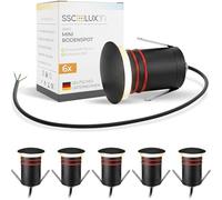 SSC-LUXon JAVO Spot encastrable LED pour l'extérieur 230 V IP67 | Installation rapide et discrète pour un rendu épuré, faible consommation et longue durée de vie au quotidien.