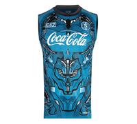 SSC Napoli Débardeur sans Manches d'entraînement Ea7 Unisexe - Adulte (Pack de 3)