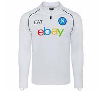 SSC Napoli EA7 Emporio Armani Hommes Sweat-shirt EASSCN24T14-100 Taille:3XL