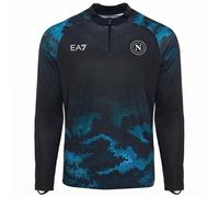 SSC Napoli EA7 Emporio Armani Hommes Sweat-shirt EASSCN25T05K-BLEU S