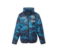SSC Napoli [EA7] Veste coupe-vent Ea7 Veste coupe-vent EA7 unisexe pour enfants et adolescents
