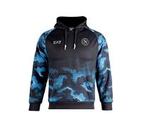SSC Napoli Felpa Allover Ea7 Sweat Allover Mixte