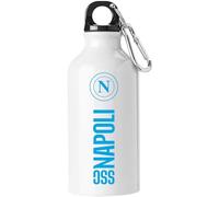 SSC NAPOLI Gourde blanche en aluminium, 400 ml