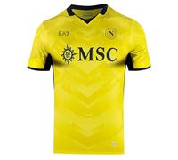 SSC Napoli Maglia Replica Portiere Home Ea7 T-Shirt, Large