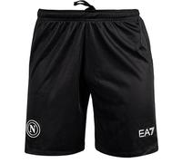 SSC NAPOLI Pantaloncino Training No Tasche Shorts, Bleu Ciel, S Mixte