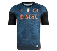 SSC Napoli T-Shirt Unisexe-Adulte, Multicolore, S