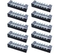 Sscon Lot de 10 barrettes de connexion 6 positions TB-1506 600 V 15 A