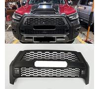 SSCOR Voiture Avant Calandre pour Toyota Hilux Revo Rocco 2021,Pare Chocs Avant Centrale InféRieure Calandre,Capot Avant Protection Grilles,Maille Radiateur