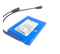 SSCYHT 12v4800mah, Batterie LiPo Rechargeable Portable 12 V CC 1,8 Ah 3 Ah 4,8 Ah 5,8 Ah 6,8 Ah 9,8 Ah pour vidéosurveillance, éclairage LED, Pompe à Eau et appareils électriques 12 Volts