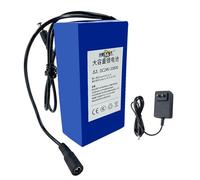 SSCYHT 24v10800mah, Batterie Lithium-ION Rechargeable DC12V/24V 10800mAh, Batterie Portable avec Chargeur pour Ruban LED/systèmes d'alarme/kit de Rechange pour caméra