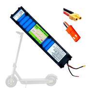 SSCYHT 36v10.5ah, Batterie pour Trottinette électrique 36 Volts 36V 6,6Ah 7,8Ah 9Ah 10,5Ah Lithium Compatible avec Le kit Moteur de Trottinette Pliable M365 et équipée connecteurs JST et XT30