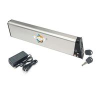 SSCYHT 36v10ah 330mm, Batterie pour Trottinette Pliable 36 V 8 Ah 10 Ah 12 Ah 14 Ah, Batterie Lithium Amovible et dissimulée avec Port de décharge à 3 Broches