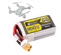 SSCYHT 3S 11,1 V Batterie Lipo 850 mAh Batterie Lithium 11,1 V Batteries de Drone 850 mAh Batteries Rechargeables pour Moteurs de Moins 9,44 W avec BMS,11.1v850mah xt60 1pack