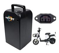 SSCYHT 48v15ah, Batterie de vélo électrique 48 V 15 Ah 20 Ah 25 Ah, Batterie au Lithium de Remplacement avec Chargeur et BMS pour kit Moteur de Tricycle Moto 250 W 750 W 1 200 W