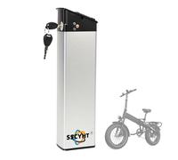SSCYHT 48v17.5ah, Batterie Interne pour vélo Pliant 48 V 13 Ah 16 Ah 17,5 Ah 20 Ah, Batterie Lithium Amovible avec décharge à 5 Broches pour kit de Conversion Moteur 250 W-1000 W