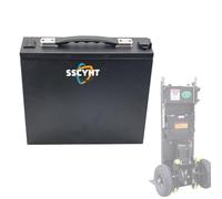 SSCYHT 48v30ah, Batterie Lithium-Fer-Phosphate 48 V 20 Ah/30 Ah pour Diables et Monte-escaliers électriques - Batterie de Remplacement Li-ION