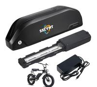 SSCYHT 4pins,36V21Ah, Batterie vélo électrique Rechargeable Lithium-ION 36V 48V 52V 13Ah 17,5Ah 21Ah 24,5Ah pour kit Conversion de Moteur 250W 500W 750W 900W
