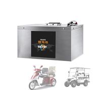 SSCYHT 60v55ah, Batterie Lithium-Fer-Phosphate 48 V, 60 V et 72 V (30 Ah, 45 Ah, 50 Ah, 55 Ah, 65 Ah et 90 Ah) avec Chargeur et BMS pour cyclomoteur, Scooter, Moto et Tricycle.