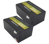 SSCYHT Batterie au Lithium 12,8 V 6 Ah Batterie LiFePO4 6 Ah Batteries Remplacement 12,8 V Batteries solaires pour Alimentation Secours avec BMS pour Moteur jusqu'à 80 W,12.8v6ah 2pack