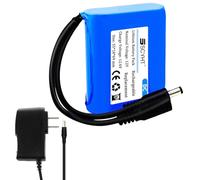 SSCYHT Batterie au Lithium 12 V 3 000 mAh 1 500 mAh 2 500 mAh Batterie Rechargeable 12 V Batteries CC pour éclairage Secours, Voiture Jouet avec BMS pour Moteurs 10 à 40 W,12v2500mah