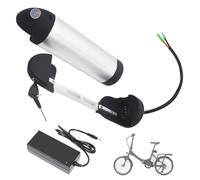 SSCYHT Batterie au Lithium 36 V 10 Ah 13 Ah Batterie Amovible 24 V Batteries Li-ION 48 V Batteries Bouteille pour kit Moteur 200 W - 650 W avec Port 4 Broches,48v13ah Bullet 380mm