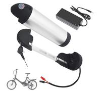 SSCYHT Batterie au Lithium 36 V 10 Ah 13 Ah Batterie Amovible 24 V Batteries Li-ION 48 V Batteries Bouteille pour kit Moteur 200 W - 650 W avec Port 4 Broches,24v10ah Anderson 330mm