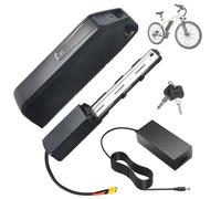 SSCYHT Batterie au Lithium 36 V 10 Ah 13 Ah Batterie de Remplacement 48 V 10 Ah 17,5 Ah Batteries Li-ION Batteries Cadre Cadre pour Moteurs 250 W à 850 W avec Chargeur,48v17.5ah xt60