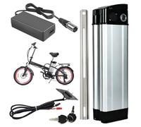 SSCYHT Batterie au Lithium 36 V 48 V Batterie pour vélo électrique 10 Ah 18 Ah Batteries vélos électriques Batteries Rechargeables pour Autres véhicules de mobilité avec BMS,48v15ah 2 pin