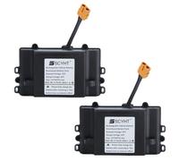 SSCYHT Batterie au Lithium 36V Batterie Hoverboard 10S1P | Batteries skateboard électrique Piles rechargeables avec BMS, port XT60, Faible perméabilité à l'eau ABS + coque PC