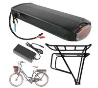 SSCYHT Batterie au Lithium 48 V 10 Ah 15 Ah Batterie Rechargeable 12 Ah Batteries Li-ION 36 V Batteries Porte-Bagages arrière avec Support pour Moteurs 250 W à 850 W,48v12ah Anderson