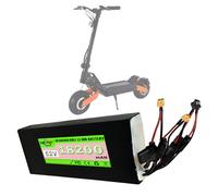 SSCYHT Batterie au Lithium 52 V 18,2 Ah Batterie Trottinette électrique 18,2 Ah Batteries Amovibles Batteries Li-ION pour G1 avec Port XT60 pour Moteur 250 W - 950 W,52v18.2ah SM 2p