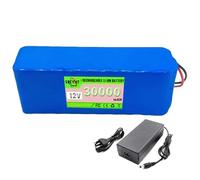 SSCYHT Batterie au Lithium Rechargeable 12 V (3S10P) 12 V 30 Ah Batterie de Remplacement pour pulvérisateur électrique, avec Port DC + câble