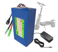 SSCYHT Batterie de Rechange 48 V 10,4 Ah 20,8 Ah 30 Ah Batterie Lithium 48 V Batteries Trottinette 15,6 Ah Batteries Amovibles pour Moteurs 300 W à 1500 W,48v10.4ah Bullet