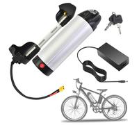 SSCYHT Batterie de Remplacement 36 V 10,4 Ah 16 Ah Batterie Lithium 24 V 13 Ah Batteries Bouteille 48 V Batteries Li-ION avec Chargeur pour Moteur 200 W - 650 W,24v13ah xt60 330mm