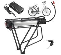 SSCYHT Batterie de Remplacement 36 V Batterie Lithium 48 V 15 Ah 12 Ah 10 Ah Batteries Li-ION 48 V Batteries Porte-Bagages arrière pour Moteur 850 W Max. avec Support,36v15ah Anderson